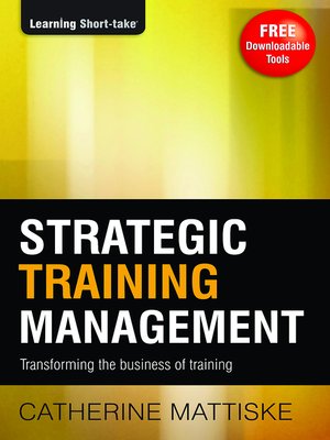 cover image of Strategic Training Management
